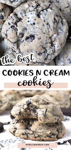 the best cookies n cream cookies recipe ever