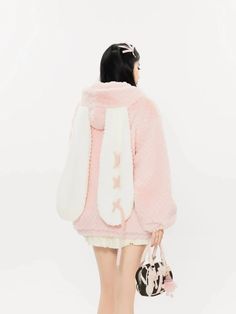 𝔇𝔢𝔱𝔞𝔦𝔩𝔰: Style: Y2K, Harajuku, kawaii Material: Polyester, Fluff coat, Feels super soft This plush coat is designed to keep you comfortable and stylish You'll feel like you're wrapped in pillows Fluffy and cozy, made with premium fabric. Warm enough for the whole winter Enjoy free shipping with a purchase of over 80$ SIZE LENGTH BUST SHOULDER SLEEVES 21 in 50 in 22 in 28 inM 22 in 51 in 22 in 28 inL 22 in 53 in 22 in 29 inItem measured by hands may have 1-2 in differences.SIZE LENGTH BUST Pink Kawaii Hoodie With Drawstring Hood, Pink Harajuku Cotton Hoodie, Fluffy Pink Heart Jacket, Pink Harajuku Style Hooded Sweatshirt, Big Rabbit, Pink Cotton Kawaii Outerwear, For Crush, Y2k Harajuku, Plush Coat