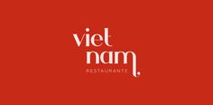 the logo for a restaurant called viet mam, which is red and white