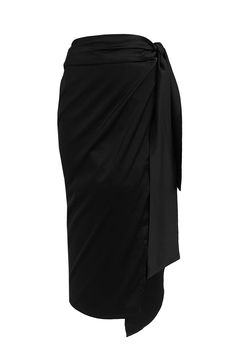 Indulge in the timeless beauty of the Isla Wrapskirt in classic black for a flawlessly chic look.  Simply drape it over your Wrapsuit, and you're instantly prepared for a leisurely sip of vino. Tailored with astute attention to detail, this wrapskirt can also be transformed into a top or dress - the classiest LBD for the perfect night out. Pair with the Valencia Baiia Bikini Top or a Baiia Wrapsuit to complete the look. Wrap Skirt Black, Black Tattoo Cover Up, Australian Swimwear, Women Back, Long Sleeve Wrap Top, Tattoo Cover Up, Tier Dress, Black Beach, Evening Skirts