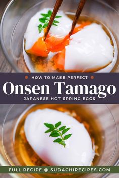 how to make perfect omen tamago with japanese hot spring eggs - recipe by suracrecies com