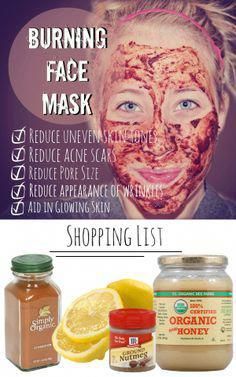 Don't you just want to scream when you get one of those big, red, swollen (the size of a flashlight) pimples in the middle of your face,  and you know all the world will see it?  We've all been there, and done that!  And- all we want to do is put our heads under a pillow until the pimp ... Burning Face Mask, Skin Moles, Skin Care Routine For 20s, Acne Face Mask, Diy Acne, Natural Face Mask, Natural Acne, Acne Scar Removal, Face Acne