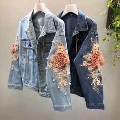 FREE SAHIPPING 2018 Autumn Women Embroidery Three Dimensional Flowers Pearl Bead Short Denim Coat Woman Long Sleeve Jean Jacket Feminina Coats JKP1721 Spring Patchwork Long Sleeve Denim Jacket, Spring Patchwork Denim Jacket With Long Sleeves, Spring Outerwear With Floral Applique And Long Sleeve, Spring Floral Applique Long Sleeve Outerwear, Fall Floral Applique Long Sleeve Outerwear, Spring Embellished Denim Outerwear, Spring Long Sleeve Outerwear With Floral Applique, Fall Outerwear With Floral Applique And Long Sleeves, Fall Long Sleeve Outerwear With Floral Applique