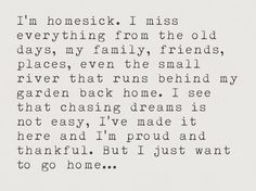 an old poem written in black ink on white paper with the words i'm homesick, i miss everything from the old days