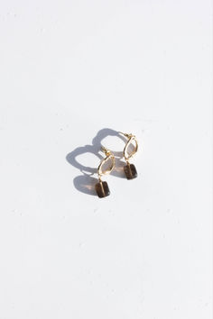 The Hazel Earrings are handmade with a gold filled stud and a smokey quartz dropper. Perfect for a night on the town, brunch with the girls, or a day in the office. Steamboat Springs, Smokey Quartz, Smoky Quartz, Timeless Beauty, Statement Earrings, Gold Filled, Springs, In Love, Gold