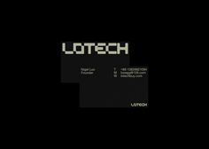 a black and white photo with the words lotech on it