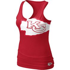 Women's Nike Kansas City Chiefs Big Logo Tank Top Chiefs Clothing, Nfl Chiefs, Go Chiefs, Chiefs Kingdom, Nfl Kansas City Chiefs, Kc Royals