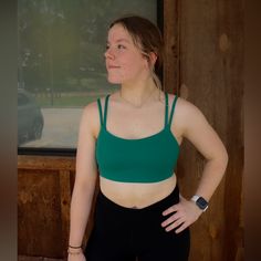 Light Support Padded Strappy Sports Bra By Kimberly C Feel Confident All Day Long With This Moisture Wicking, Four-Way Stretch Padded Sports Bra. Light Support With Removable Pads. Hps S - 13" M - 13.25" L - 13.5" Fabric: 75% Nylon, 25% Spandex Model Is Wearing A Size Small Honey Threads Llc Insta: @Shophoney.Threads Tiktok: @Shophoneythreads Website: Www.Shophoneythreads.Com Casual Sports Bra With Adjustable Straps, Green Sports Bra With Adjustable Straps For Yoga, Green Yoga Sports Bra With Adjustable Straps, Green Sports Bra With Adjustable Straps, Green Activewear With Adjustable Straps For Sports, Casual Green Sports Bra With Built-in Bra, Spring Green Sports Bra, Casual Green Yoga Sports Bra, Green Sports Top With Adjustable Straps