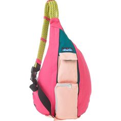 KAVU Rope Bag - Women's | Backcountry.com Kavu Rope Bag Outfit, Kavu Bag, Camp Gear, Kavu Rope Bag, Sling Pack, Best Purses, Rope Bag, Popular Bags, Coin Purse Wallet