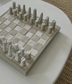 Chessboard Ceramics Board Game, Cool Things To Make In Ceramics, Pottery Figures Ideas, Ceramic Project Ideas High School, Ceramics Projects Easy, Pottery Handbuilding Templates, Creative Pottery Ideas Ceramic Art, Polymer Clay Useful Items