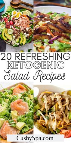 20 freshing ketogenic salad recipes