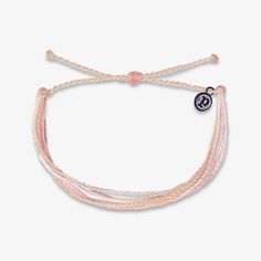 Lift up the ladies in your life with our International Women's Day Original Bracelet. This classic string style comes in soft shades that are perfect for mixing, matching and stacking. For every bracelet sold, Pura Vida will donate 5% of the purchase price to New Hope Girls, a non-profit organization in the Dominican Republic that fights trafficking, exploitation and abuse of women and girls.*If you'd like to learn more about our charity donations, click here.WaterproofGo surf, snowboard, or eve Preppy Jewelry, Pura Vida Bracelets, American Red Cross, International Women’s Day, Pinky Promise, International Women's Day, The Dominican Republic, Cord Bracelet, Birthday Wishlist