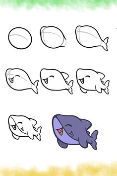 an image of different types of fish in the ocean with caption below that reads, how do you draw them?