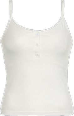 White Stretch Tops With Button Closure, White Stretch Top With Button Closure, Casual Tank Top With Buttons, Everyday Tops With Buttons, Summer Stretch Tops With Buttons, Stretch Summer Tops With Buttons, Stretch Tops With Buttons For Summer, Casual White Buttoned Tank Top, White Stretch Tops With Buttons