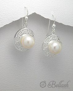 Aretes Colgantes Artesanales de Plata Ley 925 y Perlas de Agua Dulce - 925 Sterling Silver and Freshwater Pearls Handmade Dangle Earrings - ID: 25382323 Bellash Handmade Dangle Earrings, Wholesale Silver Jewelry, Earrings Handmade Dangle, Wholesale Jewelry, Fresh Water, Freshwater Pearls, Silver Jewelry, Pearl Earrings, Dangle Earrings