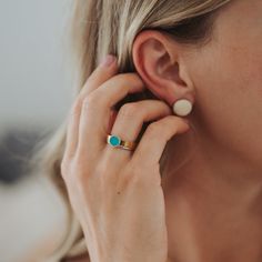 Layers of hand-mixed colored resin fill bezel ring settings creating sweet, simple, everyday stacking rings. Our rings are co-created by our team in Indiana and women in the Dominican Republic, empowering them to break the cycle of poverty in their communities by offering a holistic approach to training, offering each woman counseling, language tutoring, and supporting women as they become entrepreneurs. The ring is cast in the US, from brass, then plated using 24k gold, or .999 fine silver. Ava Mustard Seed Necklace, Break The Cycle, Ring Settings, Bezel Ring, Ring Collection, The Dominican Republic, Birthstone Charms, Holistic Approach, Metal Charm