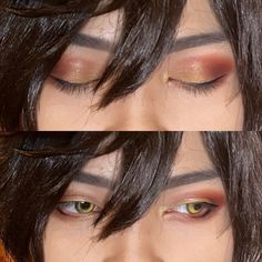 Zhongli Eyeliner, Zhongli Cosplay Makeup, Zhongli Eye Makeup, Kaveh Cosplay Makeup, Zhongli Inspired Outfits, Genshin Inspired Makeup, Zhongli Makeup, Zhongli Eyes, Male Cosplay Makeup