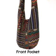 Hobo Sling Bag, Boho Chic Bags, Earthy Outfits, Earth Tone Colors, Hippie Bags, American Culture, Traditional Fabric, Native American Culture, Cute Backpacks