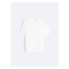 Regular fit T-shirt. Round neck and short sleeves. Classic White Short Sleeve Top For Summer, Classic Short Sleeve T-shirt For Everyday, Zara Classic Cotton Tops, Classic Zara Cotton Tops, Classic Short Sleeve T-shirt For Summer, Zara Graphic Tee With Crew Neck, Classic Short Sleeve Summer T-shirt, Zara Graphic Tee With Relaxed Fit, White Graphic Tee Short Sleeve Top For Everyday