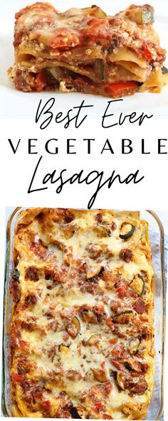 vegetable lasagna Lasagna Recipe Easy, Veg Lasagne, Vegetarian Lasagne