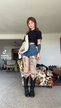 Parisian Summer Style Outfits, Summer Goth Outfits Casual, Yallternative Aesthetic Outfits, Acl Fits, Summer Alt Outfits, Grunge Life, Wyoming Trip, Worst Outfits, Grunge Summer Outfits