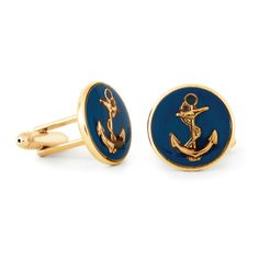 A SLEEK & CLASSY TOUCH Dress to impress in the workplace and beyond. Looking the part makes all the difference and that means having the right accessories for your business or formal attire. Cufflinks are a classic choice to elevate your look and enhance your suit. Our Anchor Cufflinks are the perfect choice for men with a love for all things nautical, featuring an anchor symbol with dark blue enamel. For such a minor accessory, it has a major impact on your style. [split] Made with high-quality Classic Blue Cufflinks For Office, Elegant Blue Cufflinks For Business, Timeless Formal Cufflinks, Classic Cuff Jewelry For Professional Use, Classic Polished Jewelry For Work, Classic Polished Jewelry For Workwear, Elegant Cufflinks For Business, Classic Polished Finish Jewelry For Workwear, Classic Jewelry With Polished Finish For Workwear