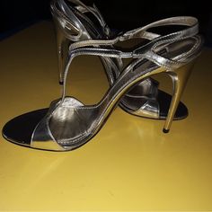 Dolce & Gabbana Strappy T Strap Heels Size 10/ 40 Runs Small. Shoes Dolce Gabbana, Dolce Gabbana Shoes, T Strap Heels, T Strap, Strap Heels, Shoes Women Heels, Dolce And Gabbana, Shoes Heels, Size 10