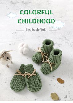 BabyShoes&Gloves Set HandMade Knit – 1lovebaby Gift For Newborn, Newborn Girls, Knit Baby Booties, Handmade Knit, Boys Boots, Newborn Baby Gifts, Baby Safe, Baby Booties, Newborn Girl