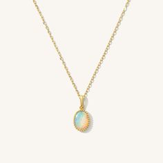 Oval Opal Necklace Opal Necklace Simple, Holiday Wishlist, Love Knot Ring, Diamond Initial Necklace, Solid Gold Bracelet, Bezel Necklace, Diamond Jewelry Necklace, Solid Gold Necklace, Solid Gold Earrings