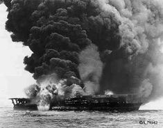 Battle Of Midway, Imperial Japanese Navy, Pearl Harbor Attack, In Flames