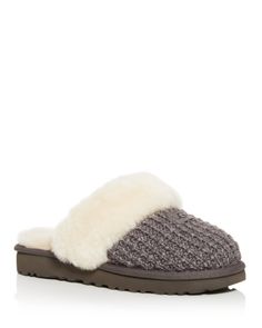 Ugg Women's Cozy Shearling Mule Slippers Ugg Shoes Women, Expensive Outfits, Slippers Online, Slipper Shoes, Sweater Knit, Cutie Patootie, Womens Uggs, Mule Clogs, Mules Shoes