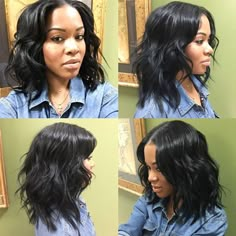 Curly/Wavy Full Lace/Lace Front Human Hair Wigs Curly Hair Weave Styles, Natural Hair Weaves, Curly Lace Wig, Sew In, Remy Human Hair, Length Hair, Remy Hair, Looks Style, Weave Hairstyles