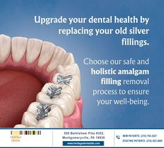 At Heritage Dental, we focus on safely removing silver fillings and offer amalgam-free replacements. Prioritize your health with our safe and holistic approach. Schedule your visit today. #silverfilling #amalgamfree #HeritageDental #Montgomeryville #PA