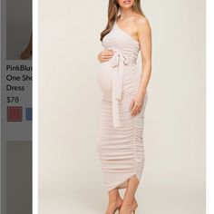 Beige Textured One Shoulder Maternity Dress. Super Flattering With Ruching. Size M Elegant Spring Dresses, Bump Friendly, Elegant Spring Dresses Bump Friendly, Elegant Spring Bump Friendly Dresses, Elegant Bump Friendly Spring Dresses, Elegant Spring Maternity Dress Bump Friendly, Chic Spring Bump-friendly Dress, Elegant Sleeveless Bump Friendly Dresses, Elegant Sleeveless Bump-friendly Dresses, Elegant Spring Nursing Friendly Dresses