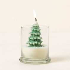 Sprinkle palm wax flakes atop the beautifully detailed Christmas tree rising from a snowy white base. Fraser fir scent. 30-hour burn time. Glass vessel. Salt Dough Projects, Candle Unique, Snow Christmas Tree, Christmas Tree With Snow, Fraser Fir, Holiday Candle, Tree Candle, Christmas Tree Candles, Christmas Interiors