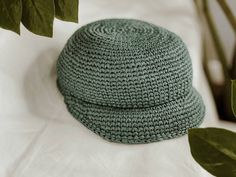 Raffia hat tutorial PDF. Crochet cap hat pattern. Baby summer hat pattern. Sun Hat Crochet Pattern Adjustable Flat Cap Hats For Summer, Spring Beach Flat Cap, Green Crochet Beach Cap, Green Flat Cap For Summer, Green Summer Flat Cap, Yarn Summer Cap, Summer Yarn Cap, Adjustable Flat Cap For Beach, Summer Yarn Cloche Hat