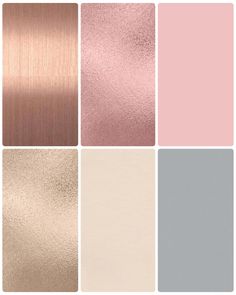 Rose gold, champagne, blush, beige, light slate grey color swatches White Gold Color Palette, Rose Gold Wedding Palette, Champagne Color Palette, Frame Tutorial, Paint Frame, Champagne Wedding Colors, Blush Wedding Colors, Gold Color Palette