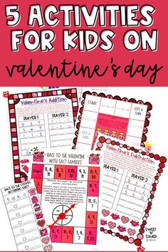 valentine's day activities for kids on valentine's day