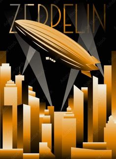 an image of a poster for the movie zeddelinn in gold and black