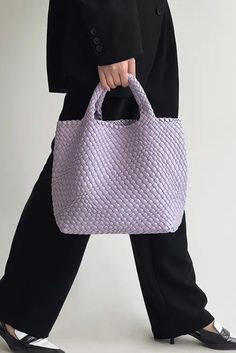 Goodnight Macaroon 'Scarlet' Weave Tote Bag (6 Colors) Weave Bag Hard handle Tote Measurements: One Size – Height 29cm x Width 30cm x Depth 16cm x Handle 12cm If you are unsure or need assistance selecting the proper size or color, please contact our Customer Services team and they'll be more than happy to help. Pouch Satchel With Braided Handles For Shopping, Pouch Crochet Bag For Errands, Rectangular Purple Hobo Bag For Shopping, Purple Rectangular Hobo Bag For Shopping, Purple Hobo Bag With Double Handle For Shopping, Purple Shoulder Bag With Braided Handles, Purple Shoulder Bag With Braided Handles For Shopping, Square Bags With Braided Handles For Errands, Purple Double Handle Hobo Bag For Shopping