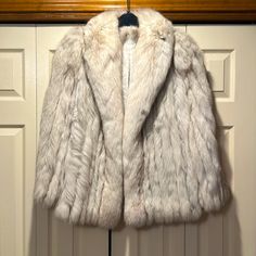 Natural Blue Fox Fur Coat Three-Quarter Length Women’s Size Medium Short Fur Coat, Vintage Fur Coat, Hanoi Rocks, Fur Coat Vintage, Fox Fur Coat, Vintage Fur, Fur Coats, Hanoi, Fox Fur