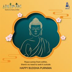 happy vesak day with buddha