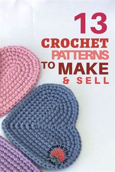 crochet patterns to make and sell