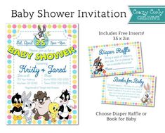 the baby shower is ready to be used as a printable for your child's birthday