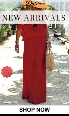 Casual Off Shoulder Solid Beach Maxi Dress Off Shoulder Fashion, Beach Maxi Dress, Dresses By Length, Long Maxi Dress, Women's Fashion Dresses, Ankle Length, Fashion Games, Off Shoulder, Types Of Sleeves