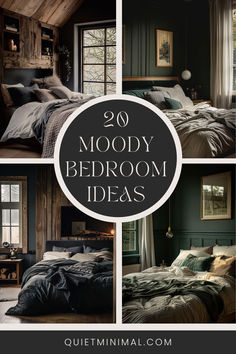 the top 20 moody bedroom ideas to inspire you in your own home or apartment