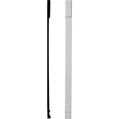 a black and white photo of a pole