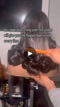 1.5K views · 1.2K reactions | Curl and comb out. This has been my favorite style lately. It’s chefs kiss every time👌���🏾 

#curlscurlscurls #layers #wiginstall #wigs #explorepage✨ #bouncyhair #jetblack #14inches #hairwig #hairtutorial #hairstyling | Glueless Wig Maker Wig Maker, Chefs Kiss, Bouncy Hair, Glueless Wig, Jet Black, Hair Hacks, Hair Tutorial, Hair Ideas