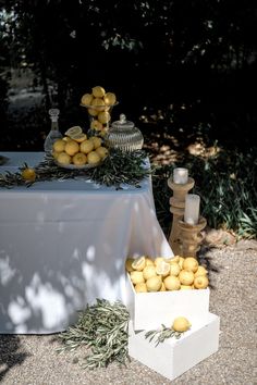 Lemons on a table at a wedding reception Italian Wedding Foods, Italian Summer Wedding, Italian Party Decorations, Italian Event, Italian Wedding Reception, Italian Wedding Traditions, Cocktail Hour Decor, Italian Inspired Wedding, Night Wedding Decor