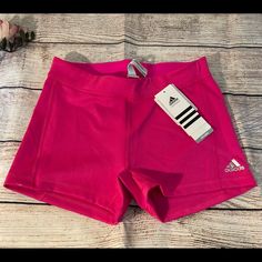 Brand New A1 Adidas Moisture-wicking Workout Bottoms, Adidas Pink Activewear For Training, Pink Adidas Activewear For Training, Pink Adidas Moisture-wicking Activewear, Adidas Pink Moisture-wicking Activewear, Pink Moisture-wicking Adidas Activewear, Adidas Pink Activewear For Sports, Pink Adidas Activewear For Sports, Adidas Stretch Sports Shorts